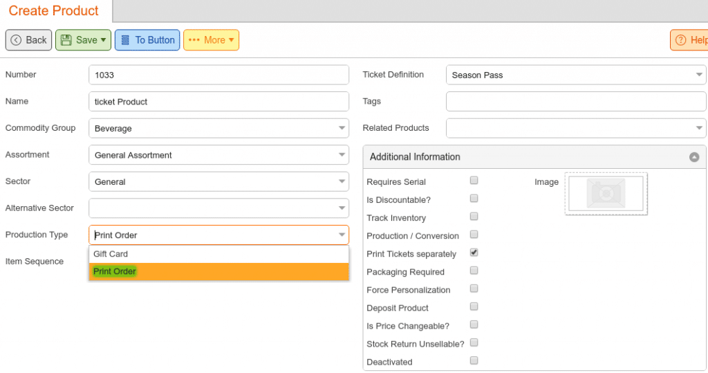 Ticket Types » KORONA.pos Manual
